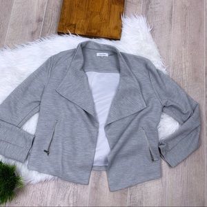 {Calvin Klein} grey jacket